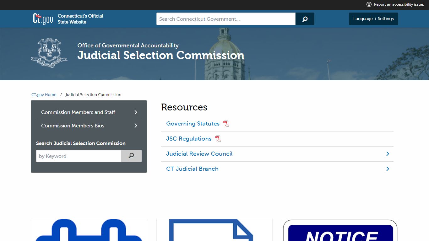 Connecticut Judicial Selection Commission